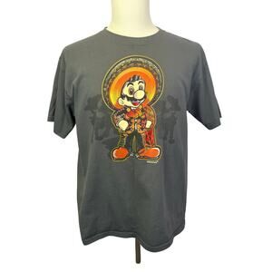 Karani Art Super Mario Bros. Parody T-Shirt Men Large Charro Super Mario large